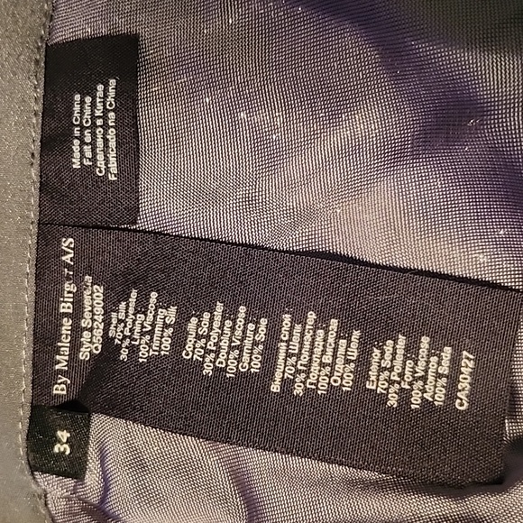 Metallic Malene Birger long maxi skirt - Picture 7 of 9